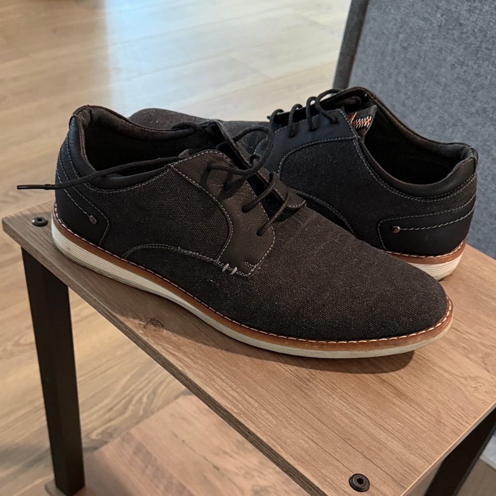 Men's Black business Casual Oxford Shoes